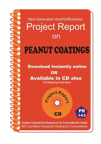 Peanut Coatings manufacturing Project Report eBook