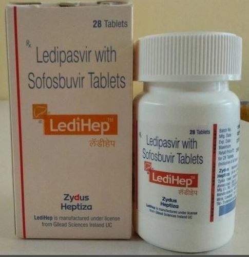 LEDIHEP SOFOSBUVIR  LEDIPASVIR TABLETS