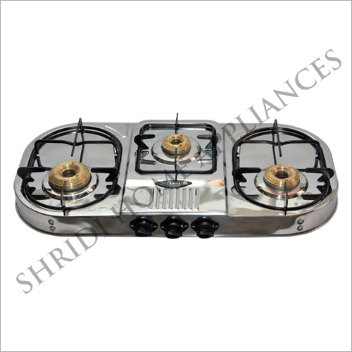 Three Burner SS Gas Stove