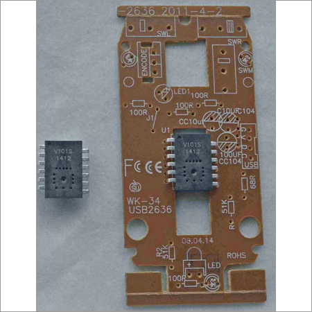 Wired Mouse IC Optical sensor V101S USB Interface and PCB
