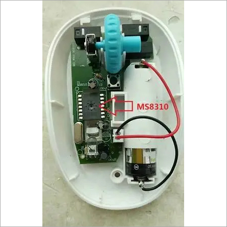 Wireless Mouse Ic Optical Sensor Ms8310 With Receiver Dip14L 3-6 Buttons Cpi  1200(Default)/1600/800 No Need Rf Transmitter Base Material: Fr3