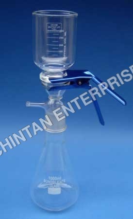 Glass Filter Flask for Filter Holder By CHINTAN ENTERPRISE