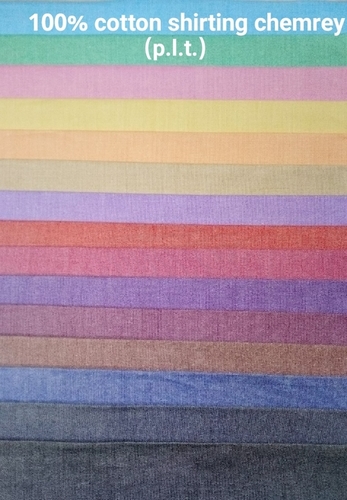 Shirting Chambray Fabric (P.L.T) 58"