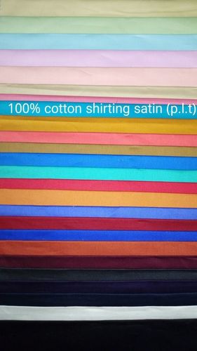 Shirting Satin Fabric (P.L.T) 58"