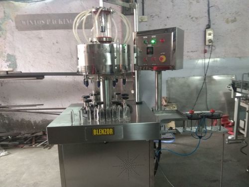 Semi-Automatic Automatic Rotary 9 Head Perfume Filling Machine