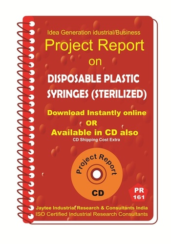 Disposable Plastic Syringes (Sterilized) Manufacturing eBook
