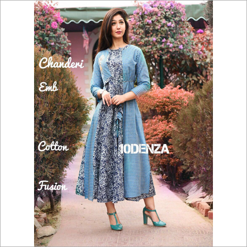 Chandri Kurti With Cotton Inner