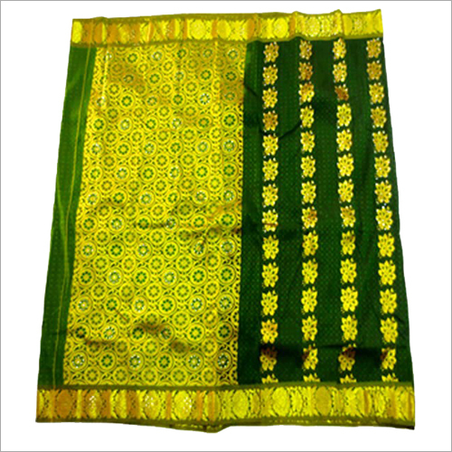 Ladies Empose Putta Stone with Neck Design Saree Ladies Empose Putta Stone with Neck Design Saree