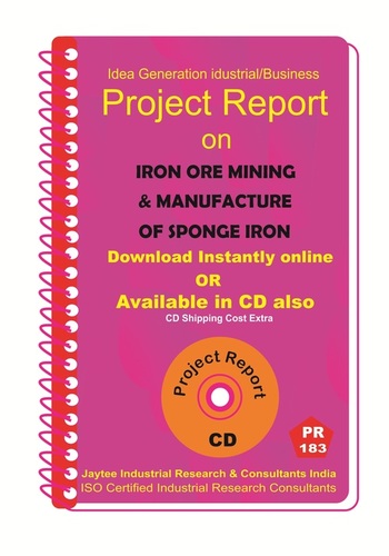 Iron Ore Mining and Manufacture of Sponge Iron eBook