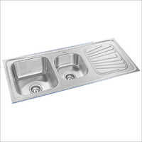 Single Bowl Drain Board With Vegetable Bowl Sink