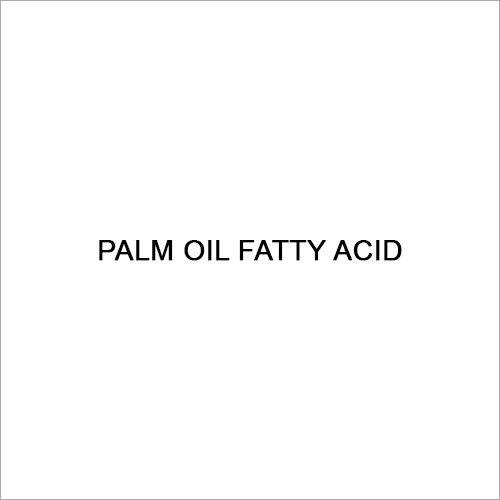 Palm Oil Fatty Acid