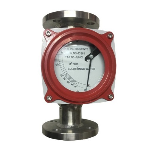 Pointer type Flanged end Metal Tube Rotameter By NK Instruments Pvt. Ltd.