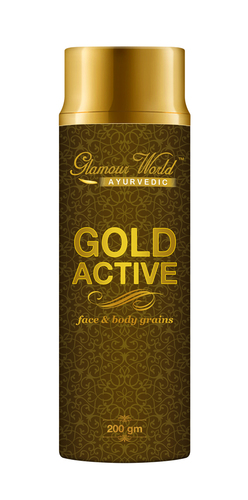 Gold Active face & body grains 200ml