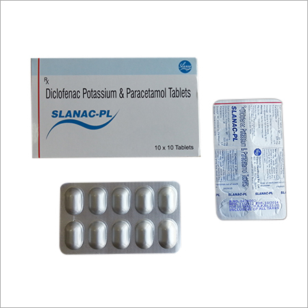 Diclofenac Potassium & Paracetamol Tablet