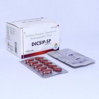 Serratiopeptidase10mg + Paracetamol 325mg, Diclofenac Potassium 50mg Tablet