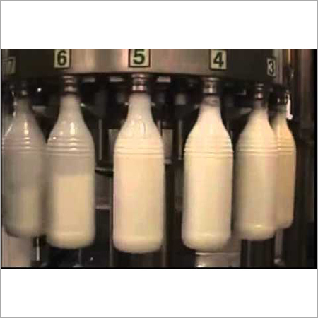 Milk Bottles Filling And Sealing Machine