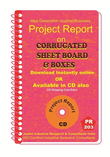 Corrugated Sheet Board and Boxes Project report eBook