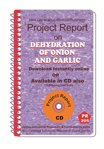 Dehydration of Onion and Garlic Project report eBook