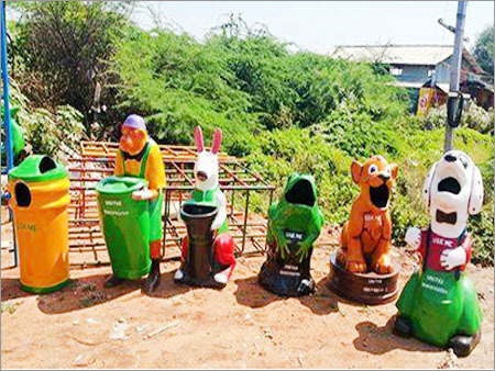 FRP Animal Dust Bin