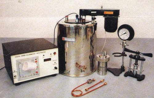 Bomb Calorimeter Apparatus
