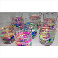 Decorative Gel Wax Candle