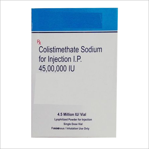 Colistimethate Sodium 4.5 MIU Colistimethate Sodium 4.5 MIU