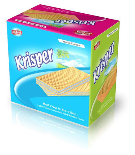 Normal Krisper Cream Wafer Biscuit Box