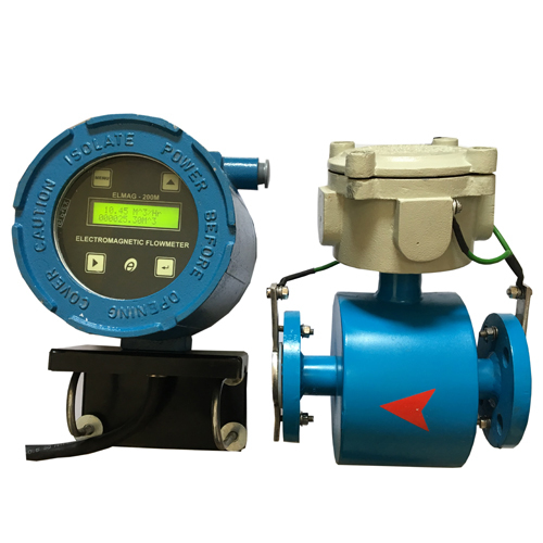 Electromagnetic Flow Meter with Remote Indicator and Totalizer
