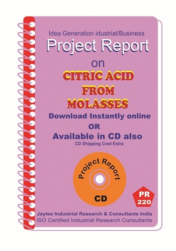 Citric Acid From Molasses Ii Project Report Ebook