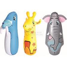 Inflatable Animal Pool - PVC, 30cm x 20cm, Blue | Durable, Fun, Safe, Easy to Use, CE Certified for Ages 3+