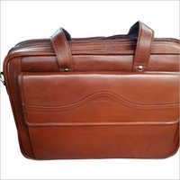 Brown Leather Office Bag