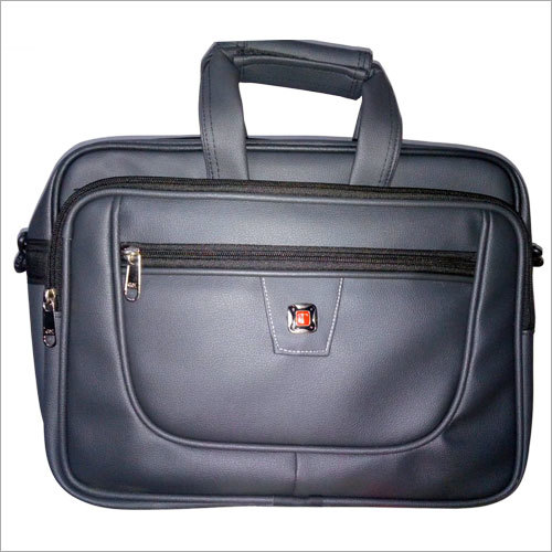 Black Leather Office Bag