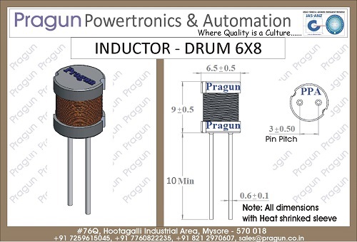 33mH 6x8 Inductor