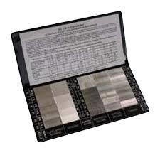 SURFACE ROUGHNESS COMPARISON CHART