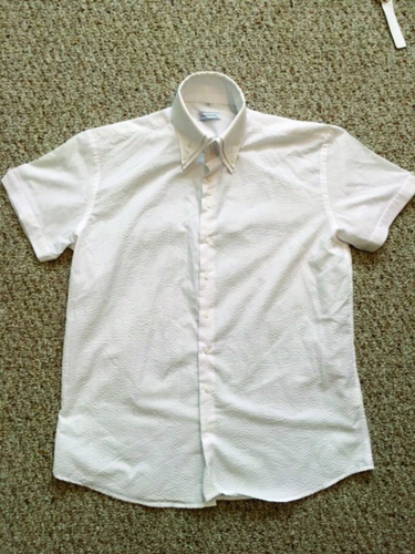 Mens short sleeve Cotton dress Shirt