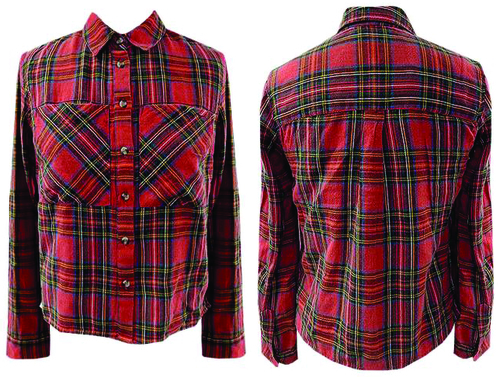 Ladies Flannel Full sleeve Shirt