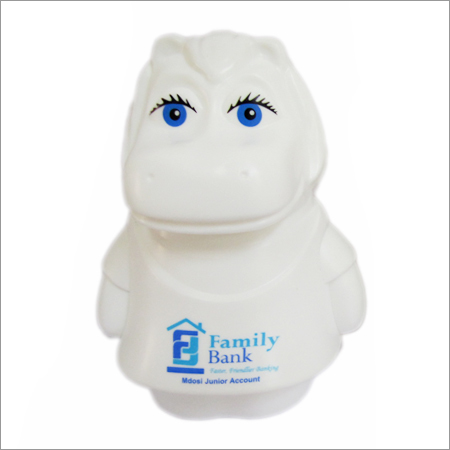 Animal shaped hippo plastic money box Animal shaped hippo plastic money box