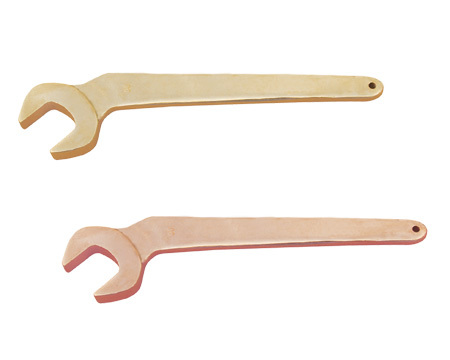 Non Sparking Bent Open End Spanners