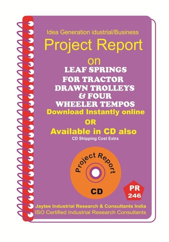 Leaf Springs For Tractor Drawn Trolleys and Four Wheeler Tempos Ebook