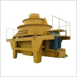 Vertical Shaft Impactor - 80-130t/H Capacity, 55kW Electric Drive, Yellow Steel Design