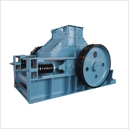 Double Roll Crusher - High Capacity, Semi-Automatic | Ideal for Limestone, Coal, and Sticky Feeds