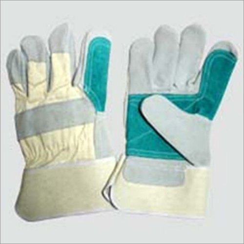 Canadian Gloves With Green Reinforcement