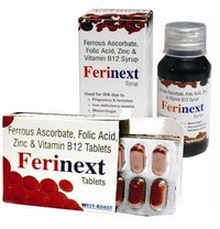 Ferrous Ascorbate Folic Vit.B12 & Zinc Tablets