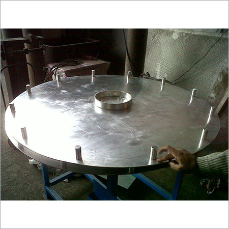 Stainless Steel Canteen Table With Sitting