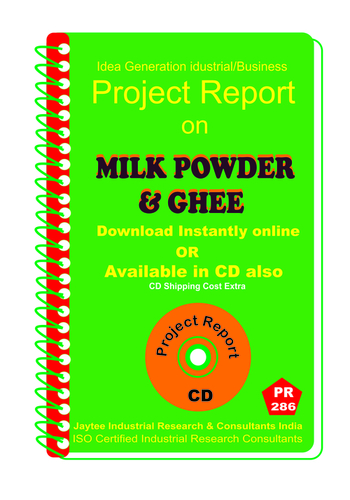 Bakery Related Project Reports