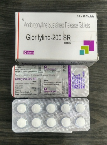 Acebrophylline 200Mg Sr Tablets Capsules