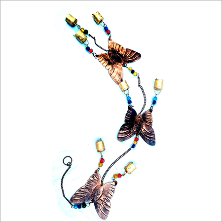 Brown Butterfly Iron Hanging Bell