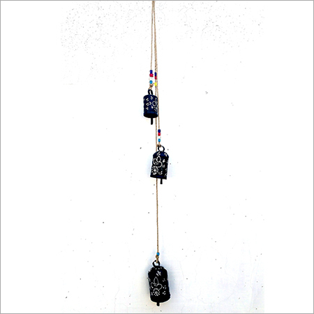 Blue Designed Hanging Bell A