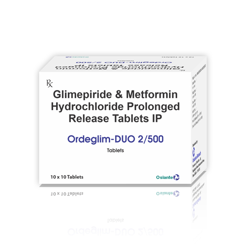 Glimepiride 2mg + Metformin 500mg as SR