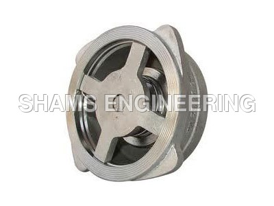 Disc Check Valve - High Pressure | Silver, Manual Operation for Water, Oil, and Acid Industries
